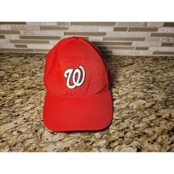 Washington Nationals Hat Cap Adjustable Strapback MLB Baseball Red - Picture 1 of 10